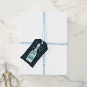 Vakantiekers! kerstcadeaus cadeaulabel (Met Touw)