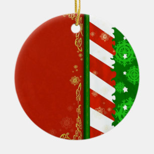 Vakantiekleuren Keramisch Ornament