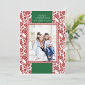 Vakantieknopkaart Feestdagenkaart (Staand voorkant)