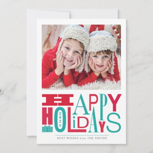 Vakantieknopkaart Kaart (Voorkant)