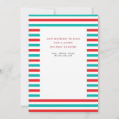 Vakantieknopkaart Kaart (Achterkant)