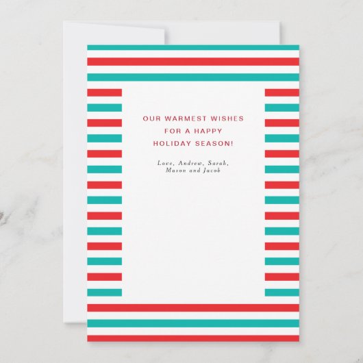 Vakantieknopkaart Kaart (Achterkant)