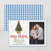 Vakantieknopkaart Kaart (Voorkant / Achterkant)