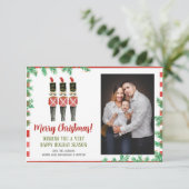 Vakantieknopkaart Kaart (Staand voorkant)