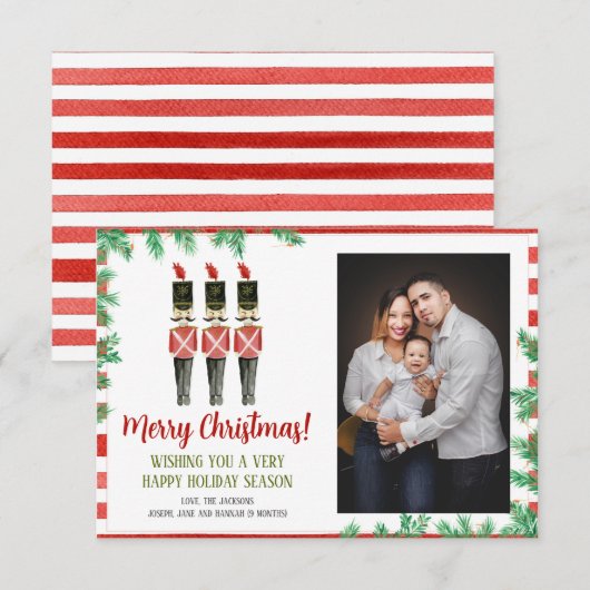 Vakantieknopkaart Kaart (Voorkant / Achterkant)