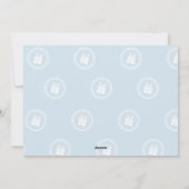 Vakantieknopkaart | Vrede, liefde en gezin Feestdagenkaart (Achterkant)