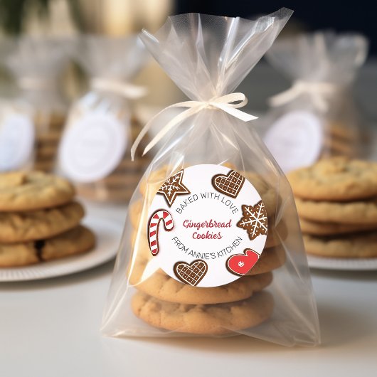 Vakantiekoekje Ronde Sticker