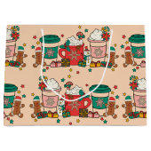 Vakantiekoffie met grote cadeau groot cadeauzakje (Voorkant)