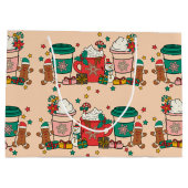 Vakantiekoffie met grote cadeau groot cadeauzakje (Achterkant)