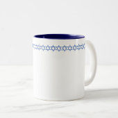 Vakantiekoffie Mok ster David (Voorkant rechts)