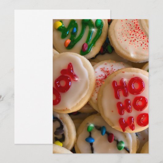 Vakantiekooktoestellen Feestdagenkaart (Voorkant / Achterkant)