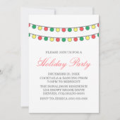 Vakantiekoord van de Partij van de Lichten nodigt Kaart (Voorkant)