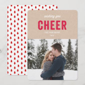 Vakantiekracht Feestdagenkaart (Voorkant / Achterkant)