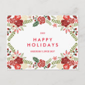 vakantiekrans | Feestdagen briefkaart (Voorkant)