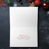 Vakantiekrans, Sterren in Lichten met Sneeuw Verja Kaart