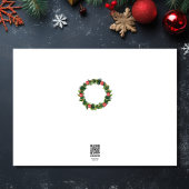 Vakantiekrans, Sterren in Lichten met Sneeuw Verja Kaart