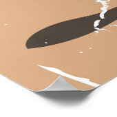  vakantiekunst van de eilanden in de Stille Oceaan Poster (Hoek)