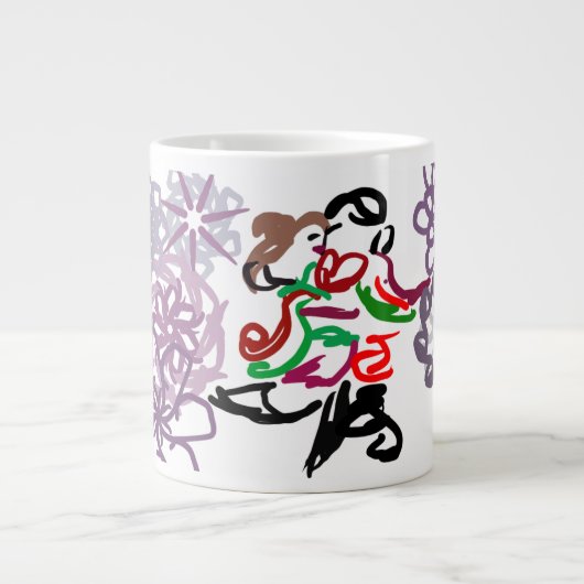 Vakantiekus  grote koffiekop (Voorkant)