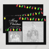 Vakantielichten Foto Flat Kaart (Voorkant / Achterkant)