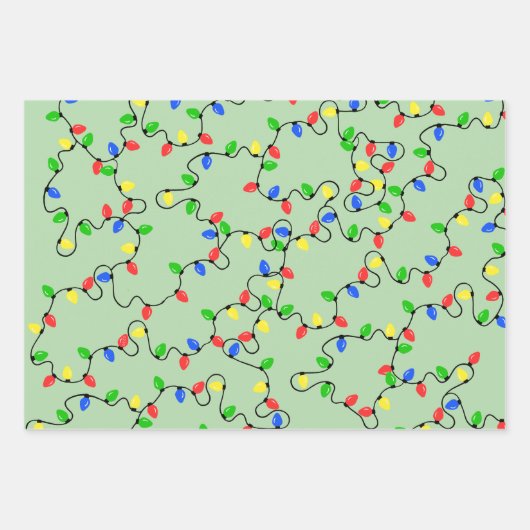 Vakantielichten Inpakpapier Bladen (3) (Voorkant 2)