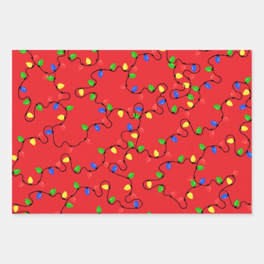 Vakantielichten Inpakpapier Bladen (3) (Voorkant)