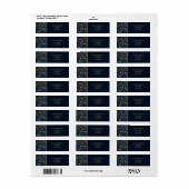 Vakantielofwerk etiket (Full Sheet)