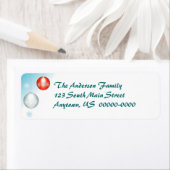 Vakantiemaand Ornament retourneren Etiket (Insitu)