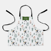 vakantiemanager kinder monogram apron schort (Voorkant)