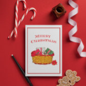 Vakantiemand Kerst Kaart