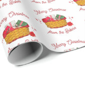 Vakantiemandje op maat cadeaupapier (Rol Hoek)