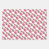 Vakantiemandwagens met wielrennen inpakpapier vel (Voorkant 2)