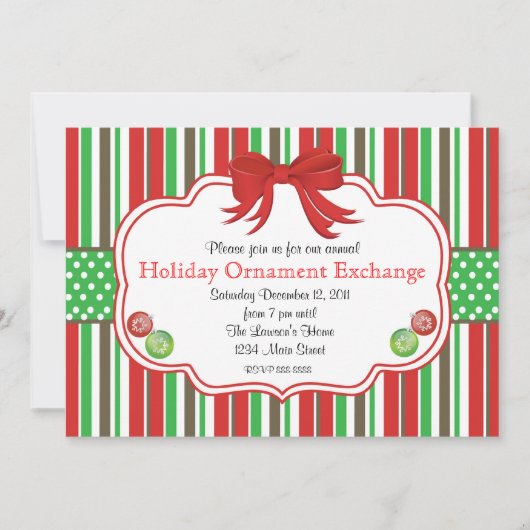 Vakantiemaneel Exchange Ginger Bread Mannen Kaart (Voorkant)