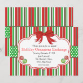 Vakantiemaneel Exchange Ginger Bread Mannen Kaart (Voorkant / Achterkant)