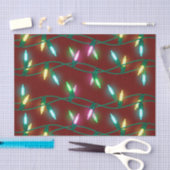 Vakantiemankkoord voor feestdagen met hooglichten tissuepapier (Craft)