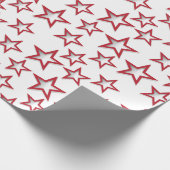 Vakantiemannen kerstfeest cadeaupapier (Hoek)