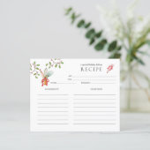 Vakantiemannen Vakbakketbakken Recipkaart (Staand voorkant)