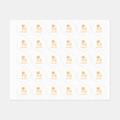 Vakantiemanner/organisatiesticker/labels Labels (Vel)