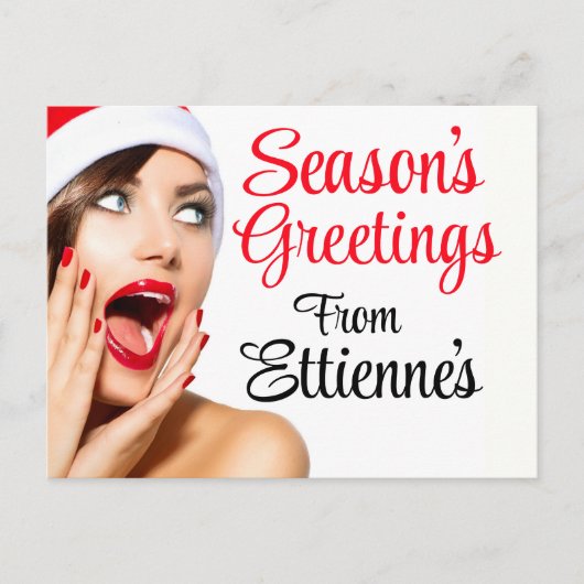 Vakantiemanskaart/uitnodiging Briefkaart (Voorkant)