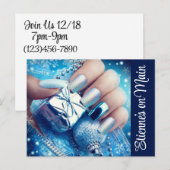 Vakantiemanskaart/uitnodiging Briefkaart (Voorkant / Achterkant)