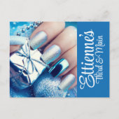 Vakantiemanskaart/uitnodiging Briefkaart (Voorkant)