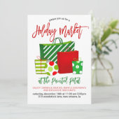 vakantiemarkt kaart (Staand voorkant)