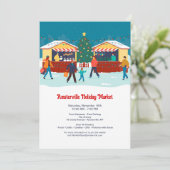 vakantiemarkt kaart (Staand voorkant)