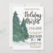 Vakantiemarkt winkelen kaart (Voorkant)