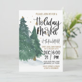 Vakantiemarkt winkelen kaart (Staand voorkant)