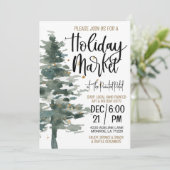 Vakantiemarkt winkelen kaart (Staand voorkant)