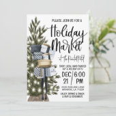 Vakantiemarkt winkelen kaart (Staand voorkant)