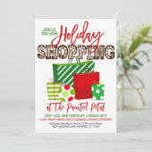 Vakantiemarkt winkelen kaart (Staand voorkant)