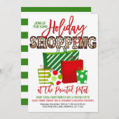 Vakantiemarkt winkelen kaart (Voorkant / Achterkant)