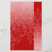 Vakantiembrochure voor de Mode van feestdagen, rod Flyer (Achterkant)