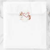 Vakantiemice Ronde Sticker (Tas)